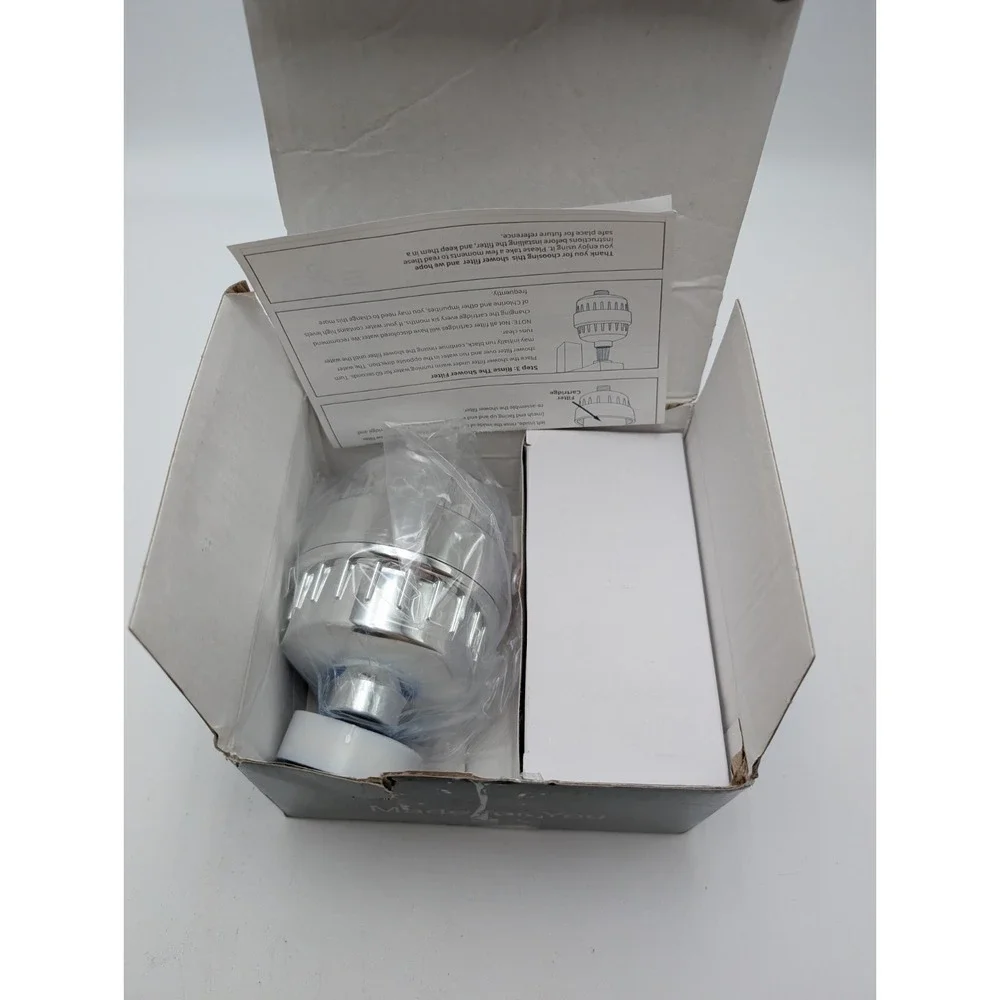 20Stage Shower Head Filter for Hard Water, High Output Filter to Remove Chlorine